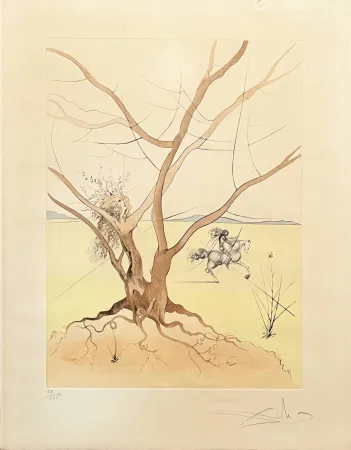 Engraving Dali - Asher