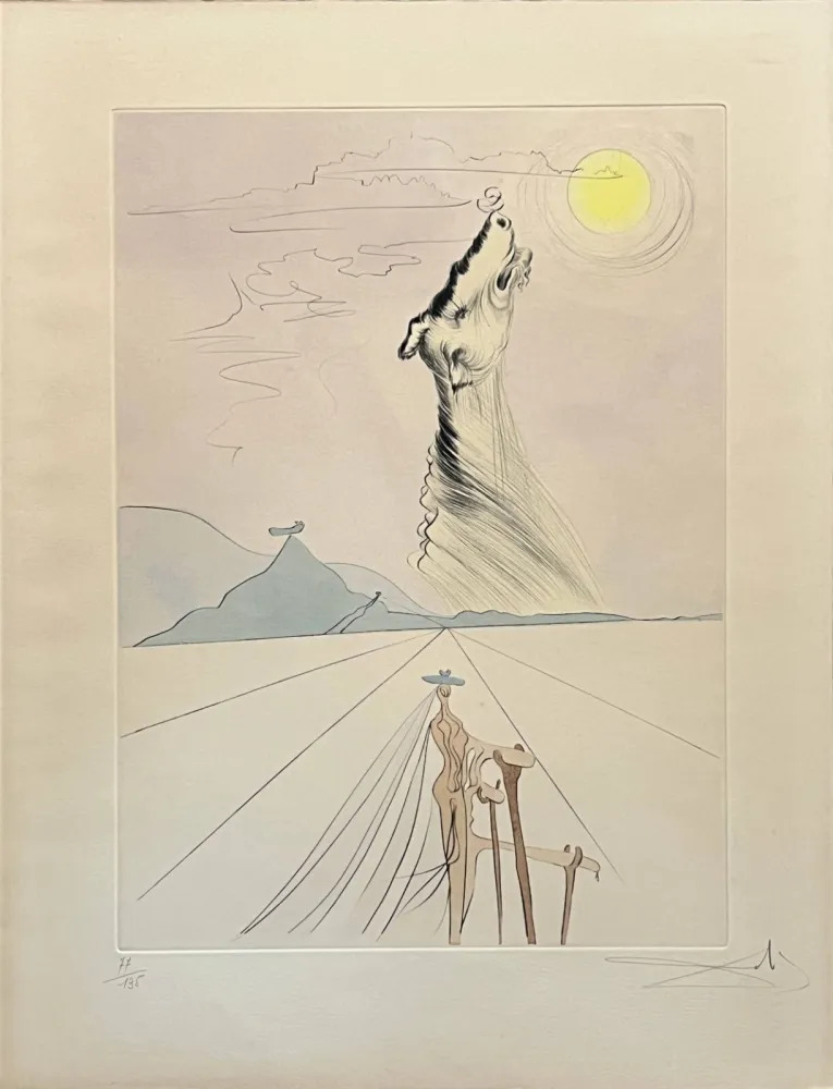 Engraving Dali - Benjamin