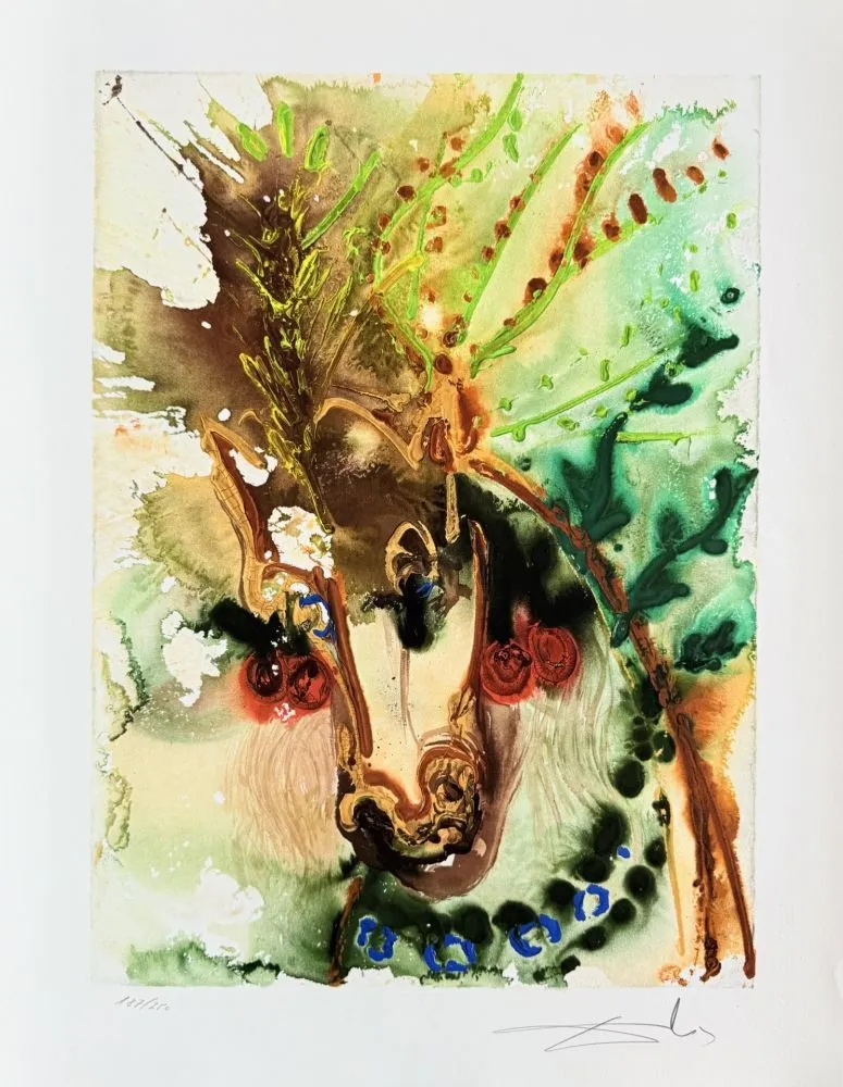 Lithograph Dali - Bucéphale