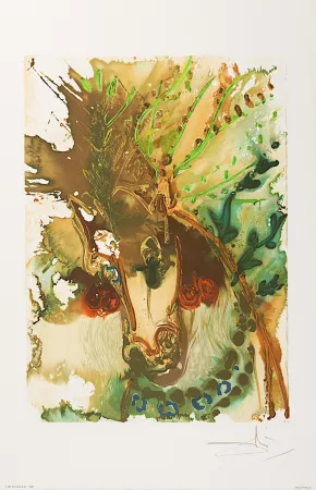 Lithograph Dali - Bucéphale