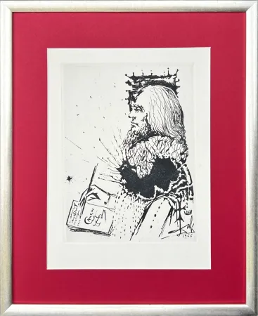 Engraving Dali - Calderón de la Barca