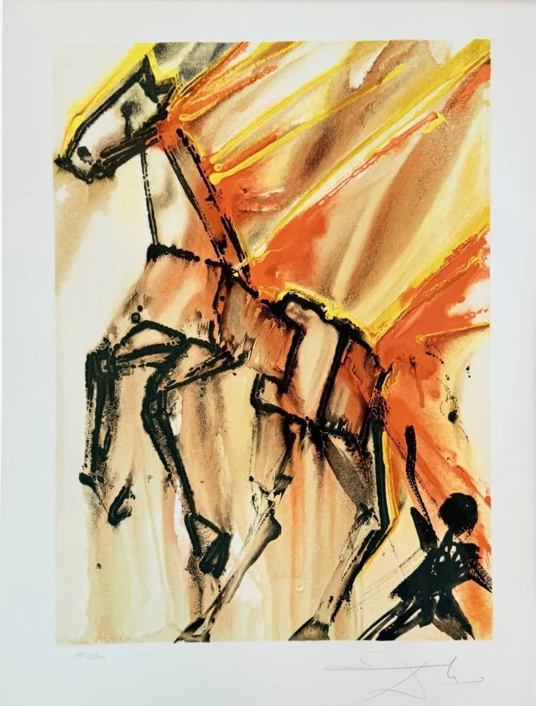 Lithograph Dali - Clavilegnio