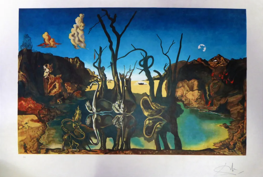 Lithograph Dali -   