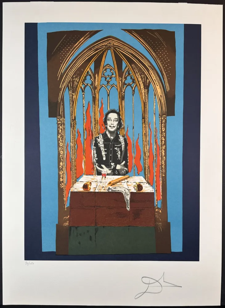 Lithograph Dali - Dali's Inferno