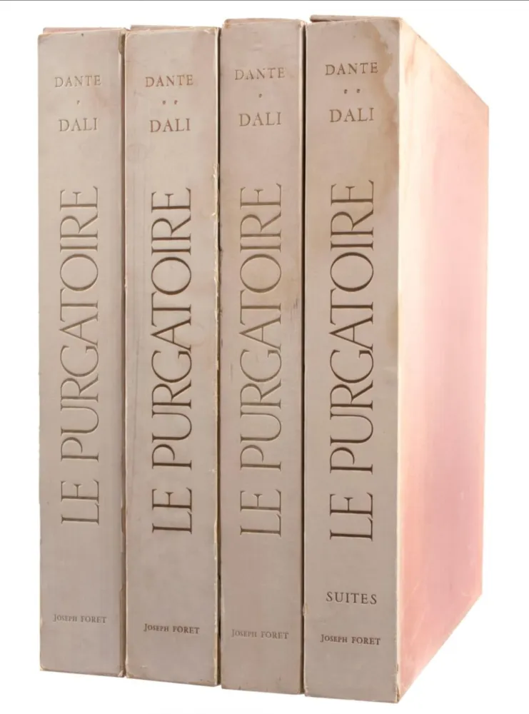 Illustrated Book Dali - Dante Alighieri, La Divine Comédie – Purgatorio (Cantos I–XXXIII)