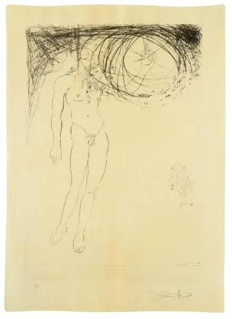 Drypoint Dali - Darius jurassic qu'il pendrait