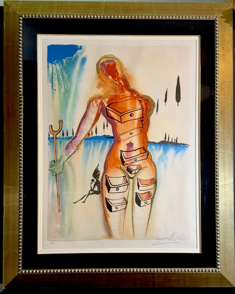 Lithograph Dali - Dawn of Port Lligat