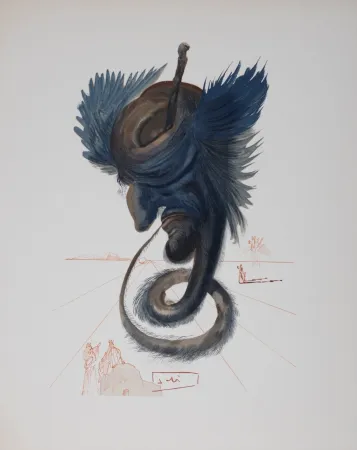 Lithograph Dali - Devins et Sorciers
