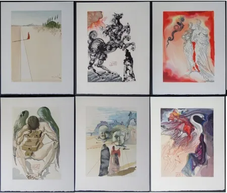 Woodcut Dali - Divine Comedie - 100 PLATE SIGNED woodcuts