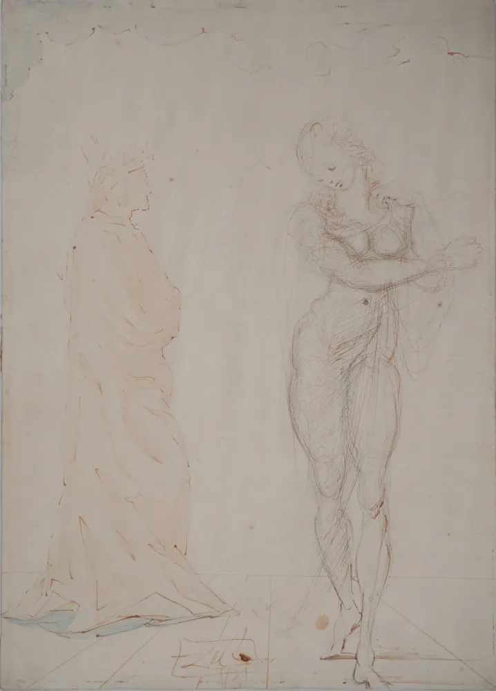 No Technical Dali - Divine Comédie : Dante et Béatrice