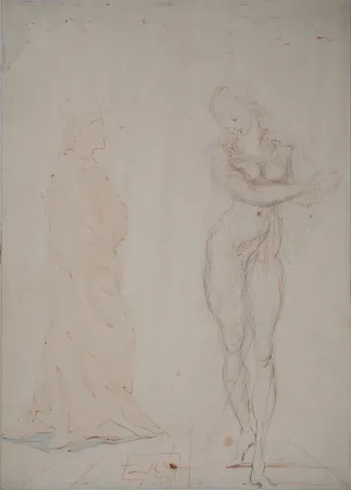 No Technical Dali - Divine Comédie : Dante et Béatrice