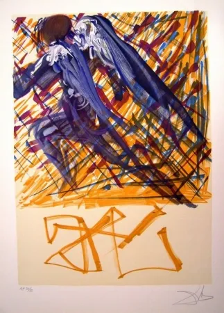 Lithograph Dali - EL ARCANGEL