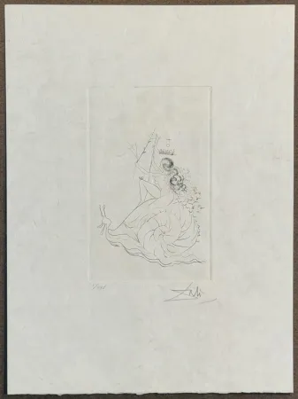Etching Dali - Escargot