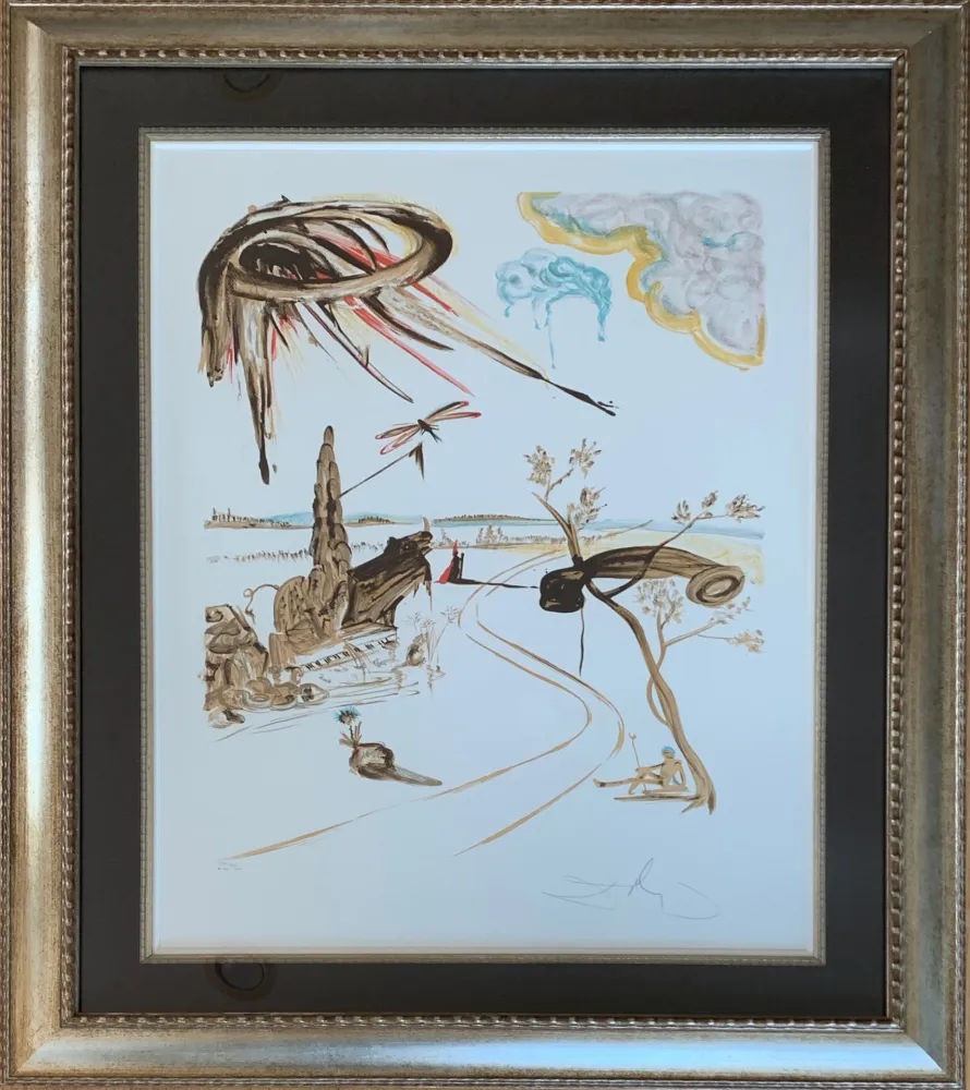 Lithograph Dali - Fantastic Voyage