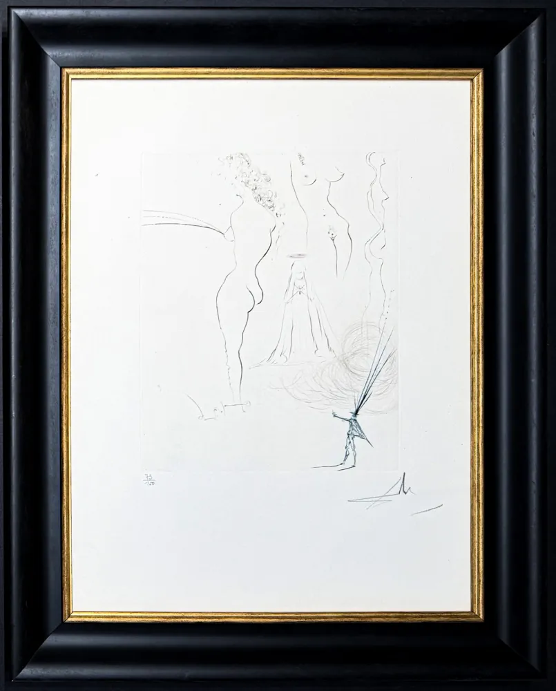 Drypoint Dali - Femmes surréalistes