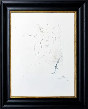 Drypoint Dali - Femmes surréalistes