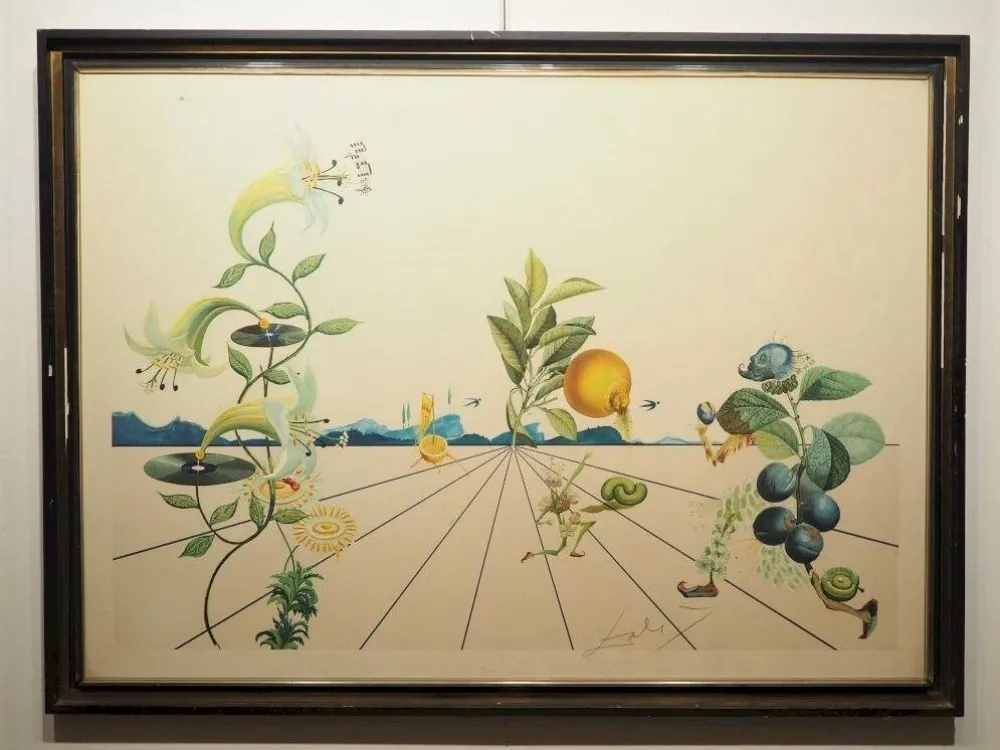 Lithograph Dali - Flordali I