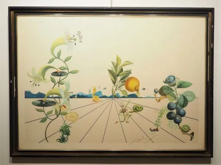 Lithograph Dali - Flordali I