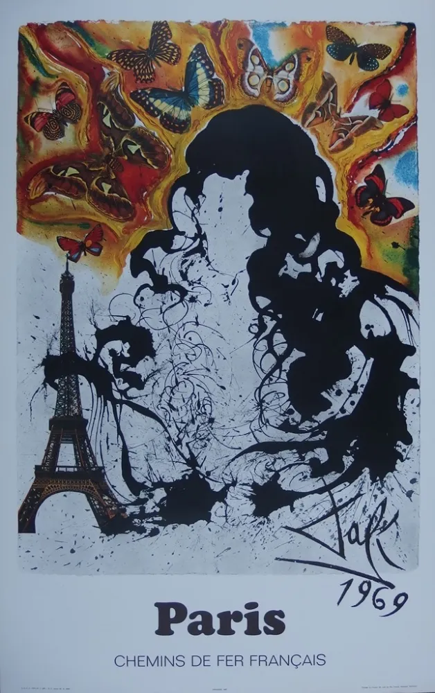 Etching Dali - France : Paris (SNCF)