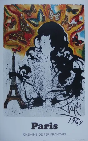 Etching Dali - France : Paris (SNCF)