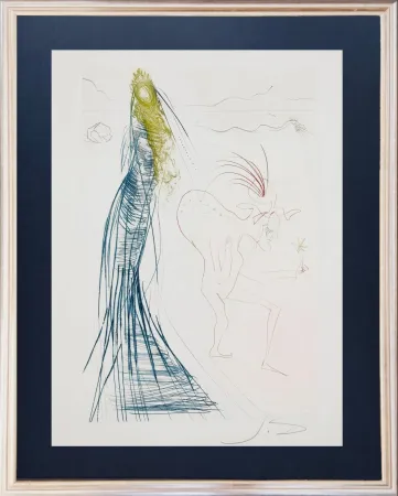 Engraving Dali - Frocin, the Evil Dwarf