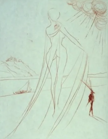 Drypoint Dali - Gala Assunta