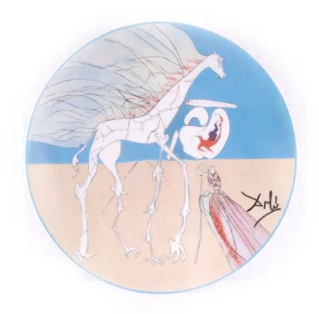 Ceramic Dali - Girafe Saturnienne (La Conquête du Cosmos)