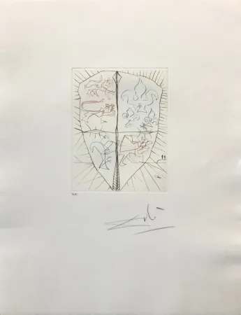 Etching Dali - HENRY V (B)