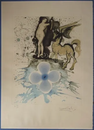 Engraving Dali - Hommage à Cranach