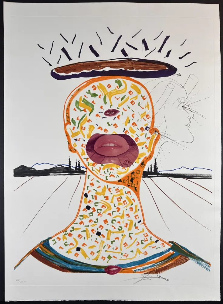 Etching Dali - Imaginations & Objects of The Future Cyclopean Make-Up