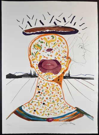 Etching Dali - Imaginations & Objects of The Future Cyclopean Make-Up