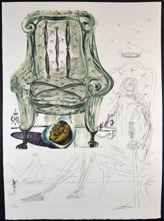 Etching Dali - Imaginations & Objects of The FutureBreathing Pneumatic Armchair