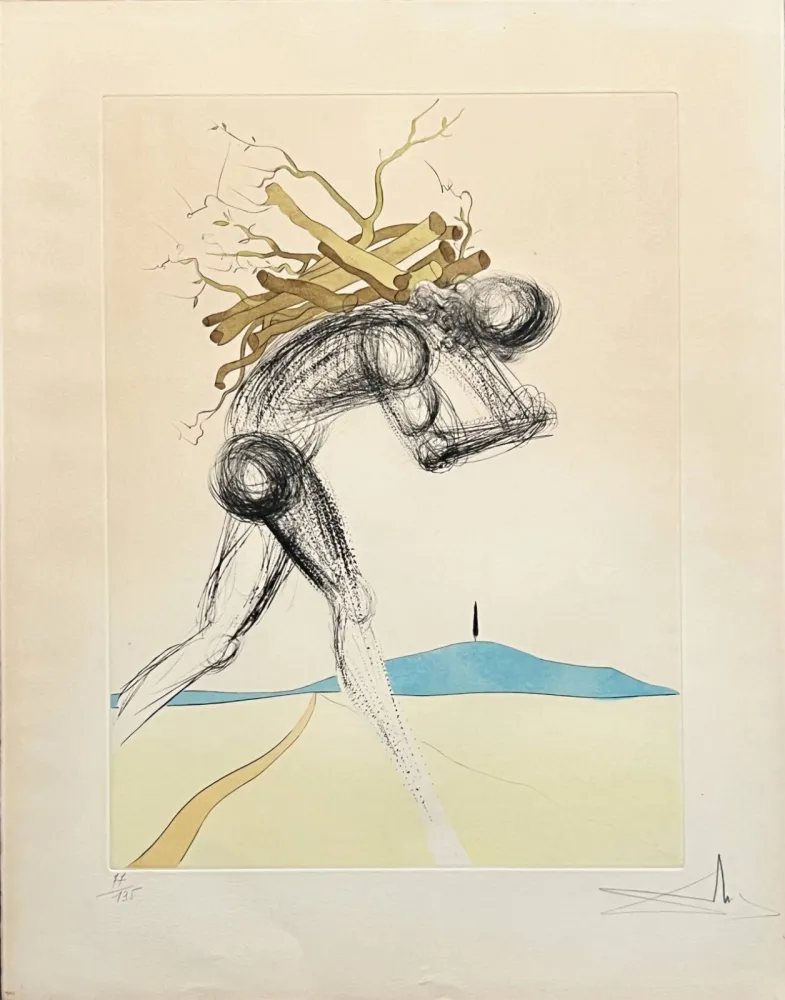 Engraving Dali - Issachar