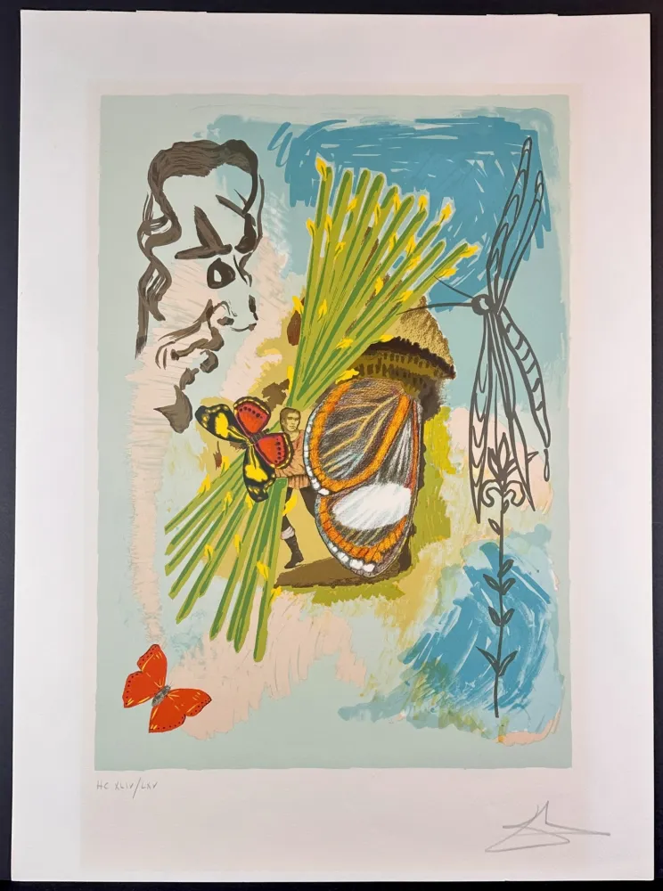 Lithograph Dali - Ivanhoe The Overseer