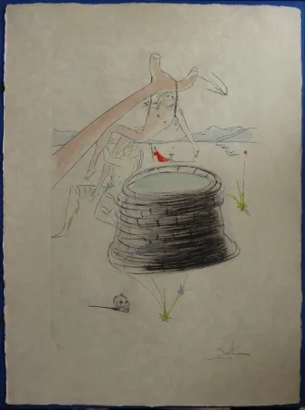 Engraving Dali - Joseph