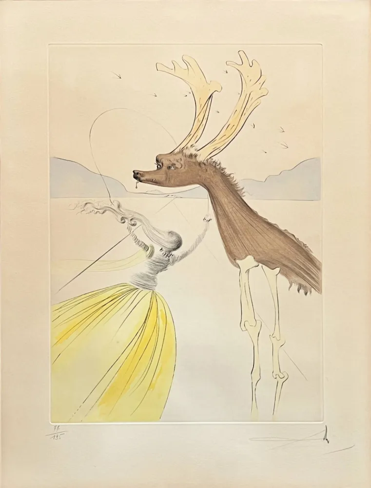 Engraving Dali - Judah