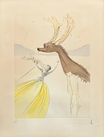 Engraving Dali - Judah