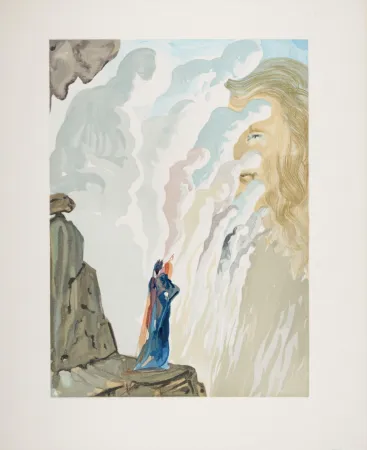 Woodcut Dali - La beauté des sculptures, 1963