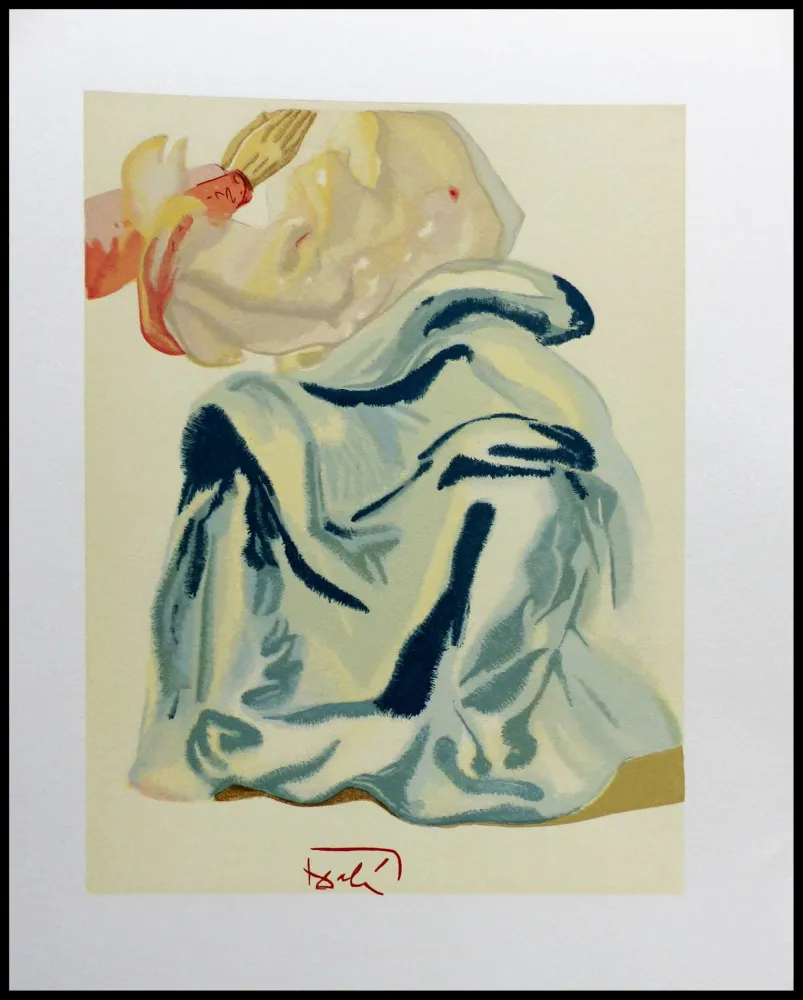 Woodcut Dali - LA DIVINE COMEDIE