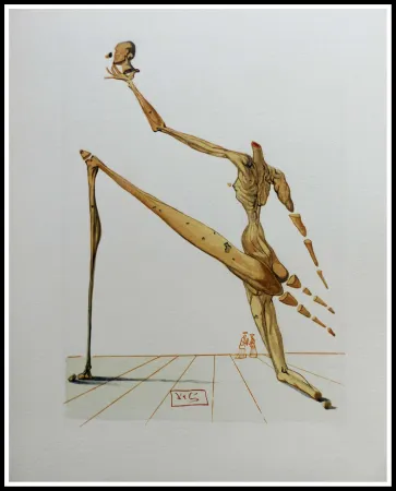 Woodcut Dali - LA DIVINE COMEDIE