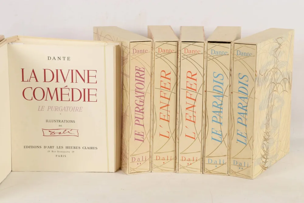 Woodcut Dali - La Divine Comédie