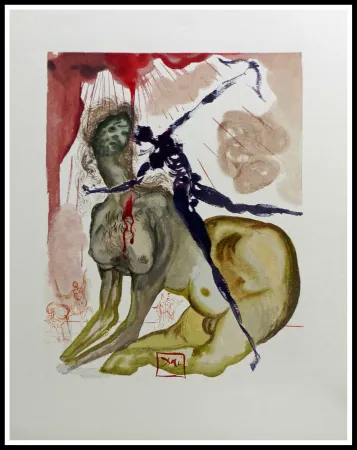 Woodcut Dali - LA DIVINE COMEDIE - Le Minotaure