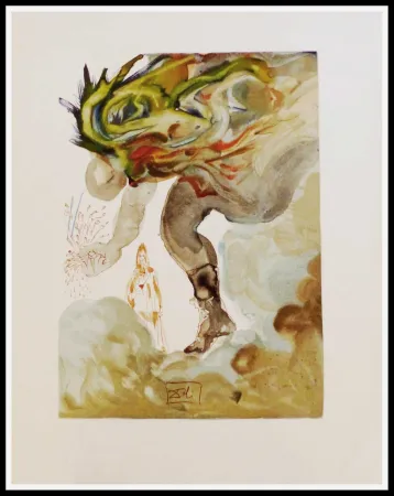 Woodcut Dali - LA DIVINE COMEDIE - Les Géants
