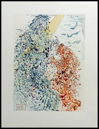 Woodcut Dali - LA DIVINE COMEDIE - Opposition