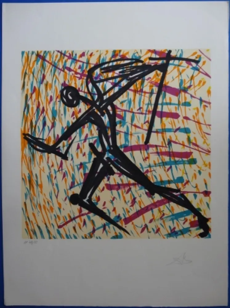 Lithograph Dali - La Fede que vacilla