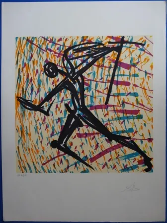 Lithograph Dali - La Fede que vacilla