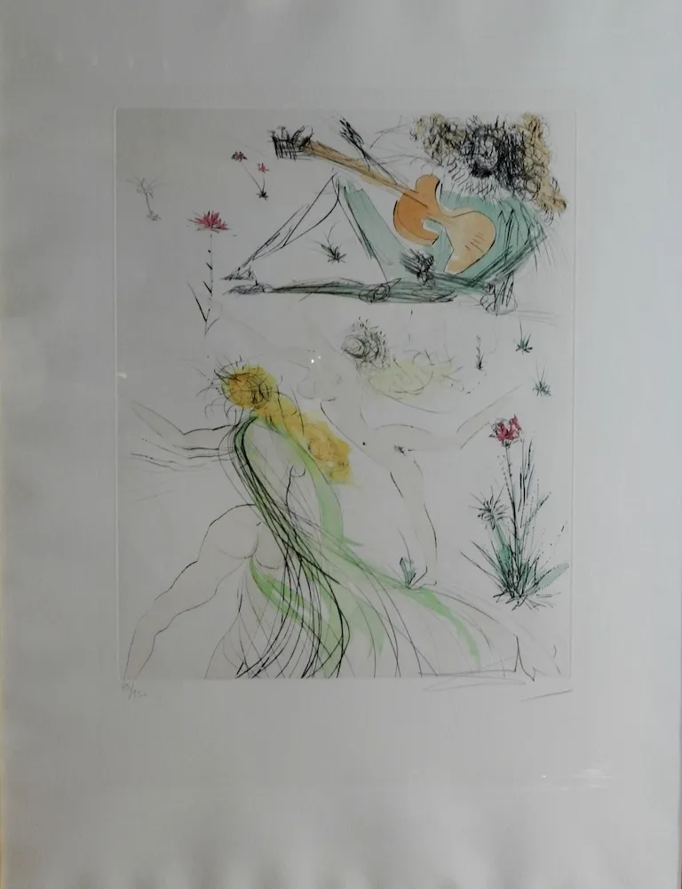 Etching Dali - LA Joie de Vivre