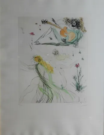 Etching Dali - LA Joie de Vivre