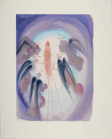 Lithograph Dali - La joie des bienheureux