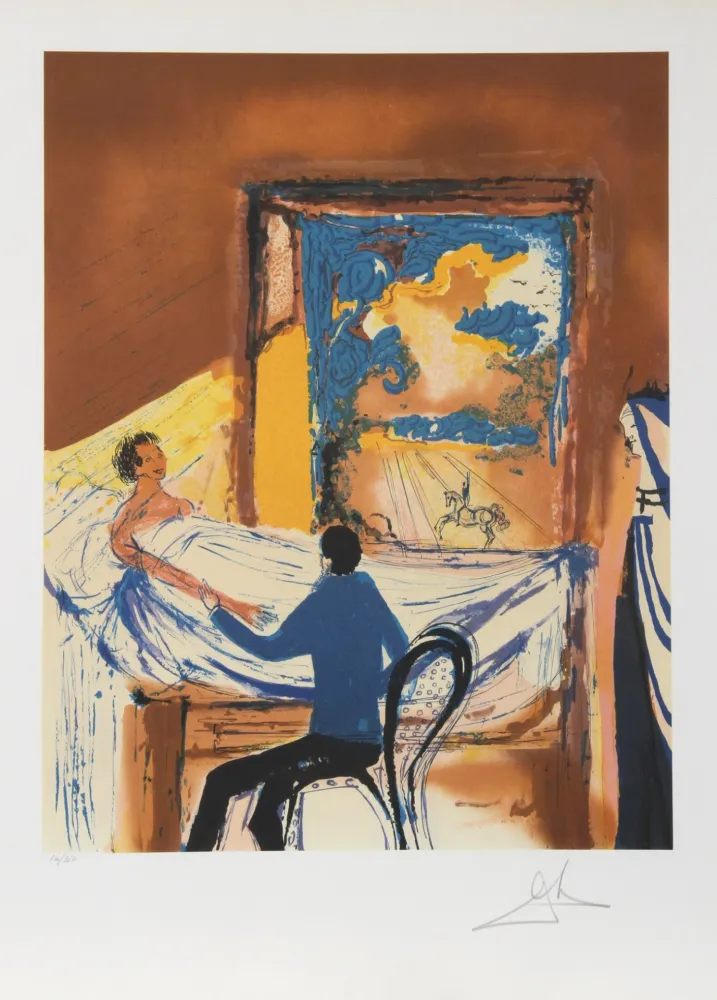 Lithograph Dali - La Lutte Contre le Mal (The Doctor)